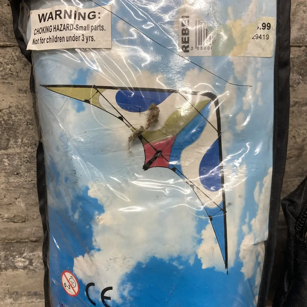 Kite In Carry Bag, 4 Badminton Racquets, Pair of Flutter Boards, Boxing Gloves, Hockey Stick Etc Image 1++